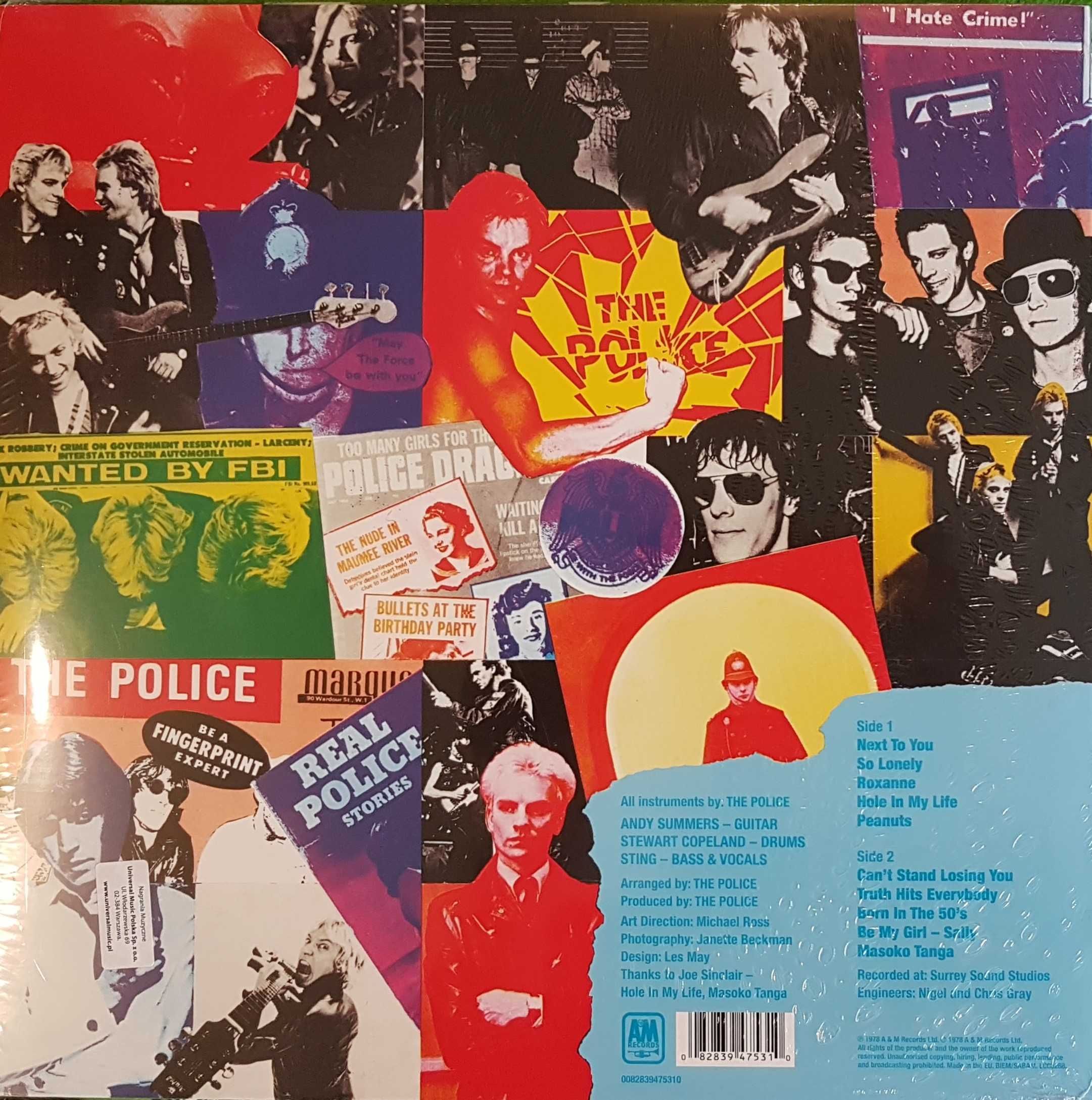 The Police – Outlandos D'Amour LP Mint Płyta winylowa Nowa zafoliowana