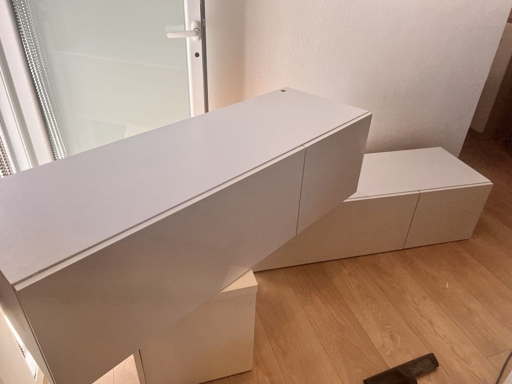 Vendo movel tv branco