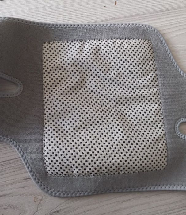 Opaska magnetyczna z turmalinem na staw kolanowy, na ból, rozgrzewajac