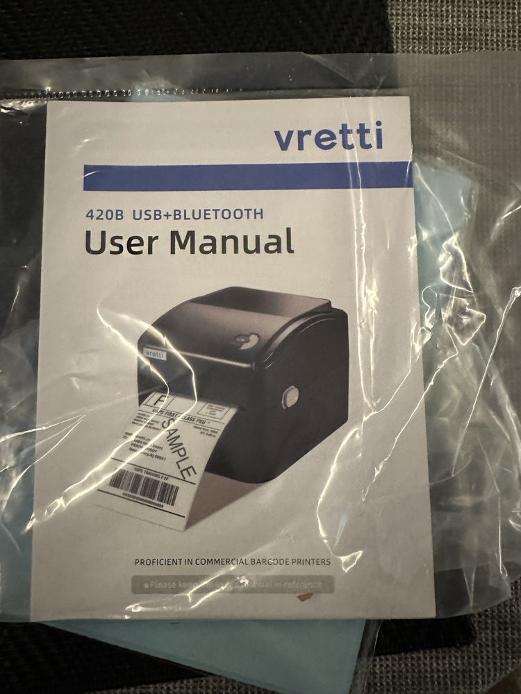 Impressora Vretti 420B bluetooth e usb nova na caixa