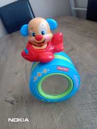 Fisher Price szczeniaczek kiwaczek pobudza do ruchu, gra, porusza się