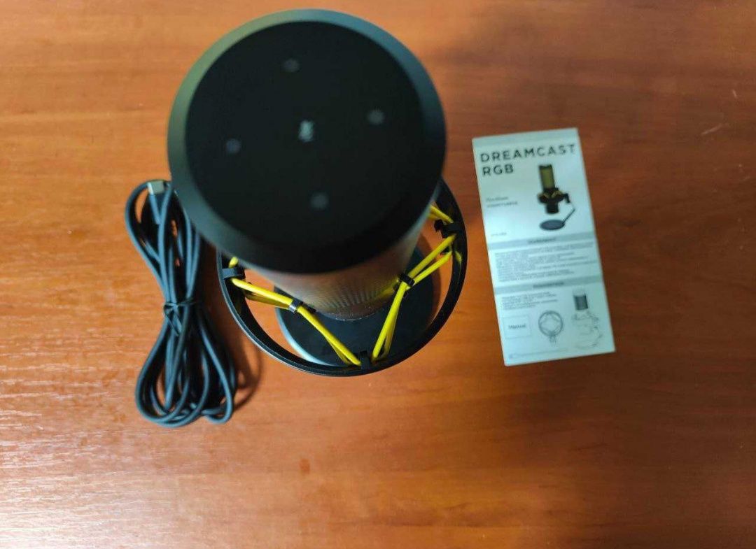 Студийный микрофон Hator Dreamcast RGB (аналог HyperX QuadCast S)