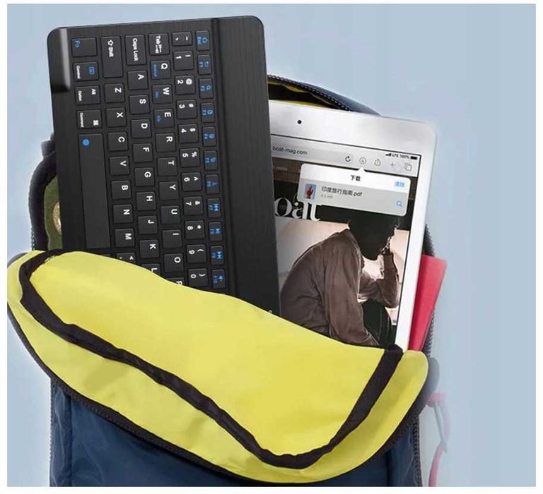 Klawiatura Bezprzewodowa do Tabletu Telefonu Telewizora Mała Bluetooth