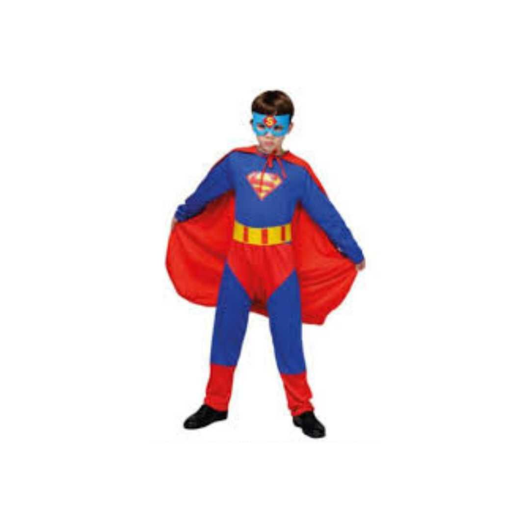 OBŁĘDNY KOSTIUM Przebranie Na Halloween Postać Superbohater + GRATIS