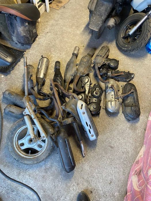 Выхлопная труба yamaha jog(suzuki,honda)