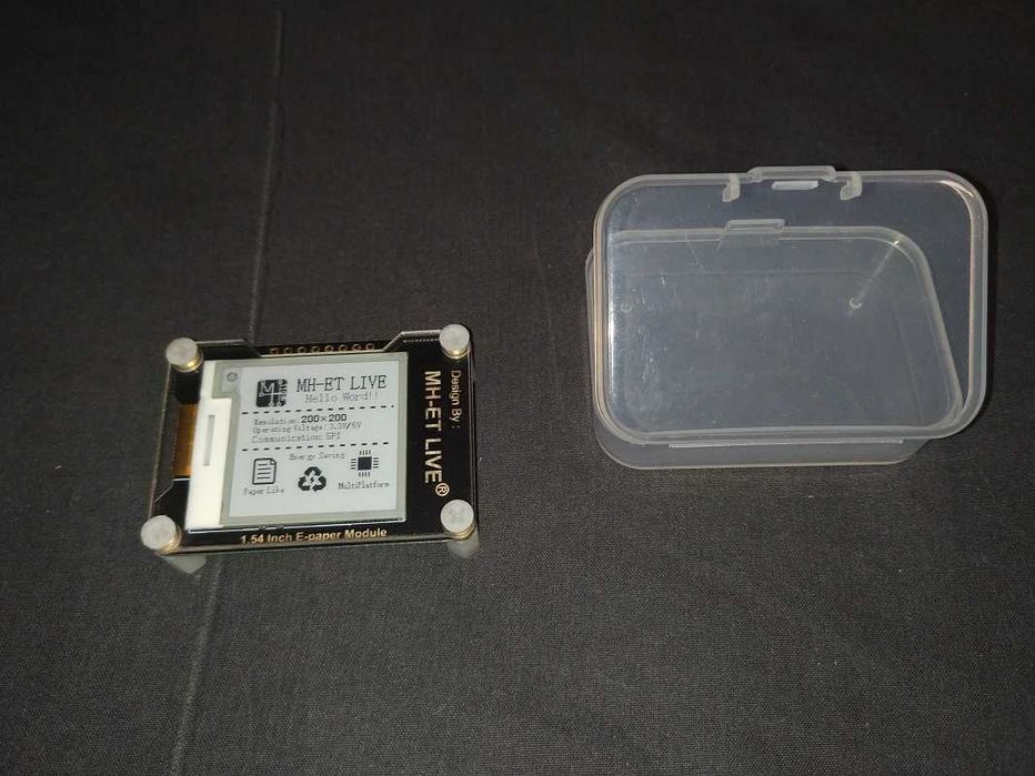Экран MH-ET LIVE 1.54" E-Ink E-paper модуль (электронные чернила)
