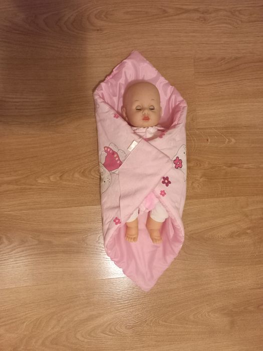 Łóżeczko nosidełko i becik dla lalki