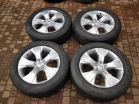 3436. Alufelgi 18" koła letnie Volvo XC40 oryginalne 235/55/18 2022r