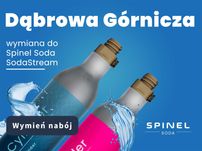 WYMIANA gaz CO2 do SODASTREAM Dąbrowa Górnicza i okolice Spinelsoda