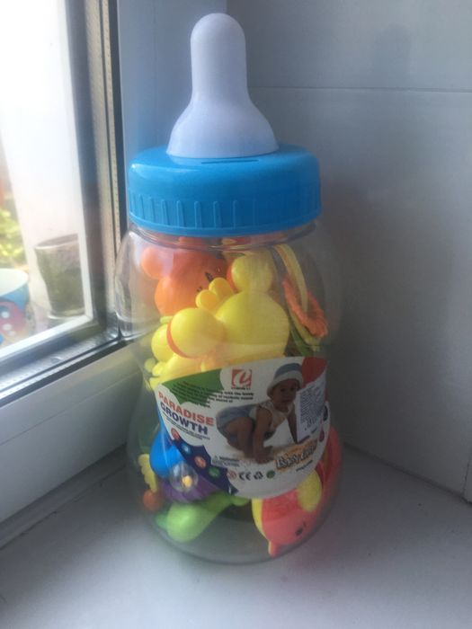 Брязкальця  9 шт в бутилці