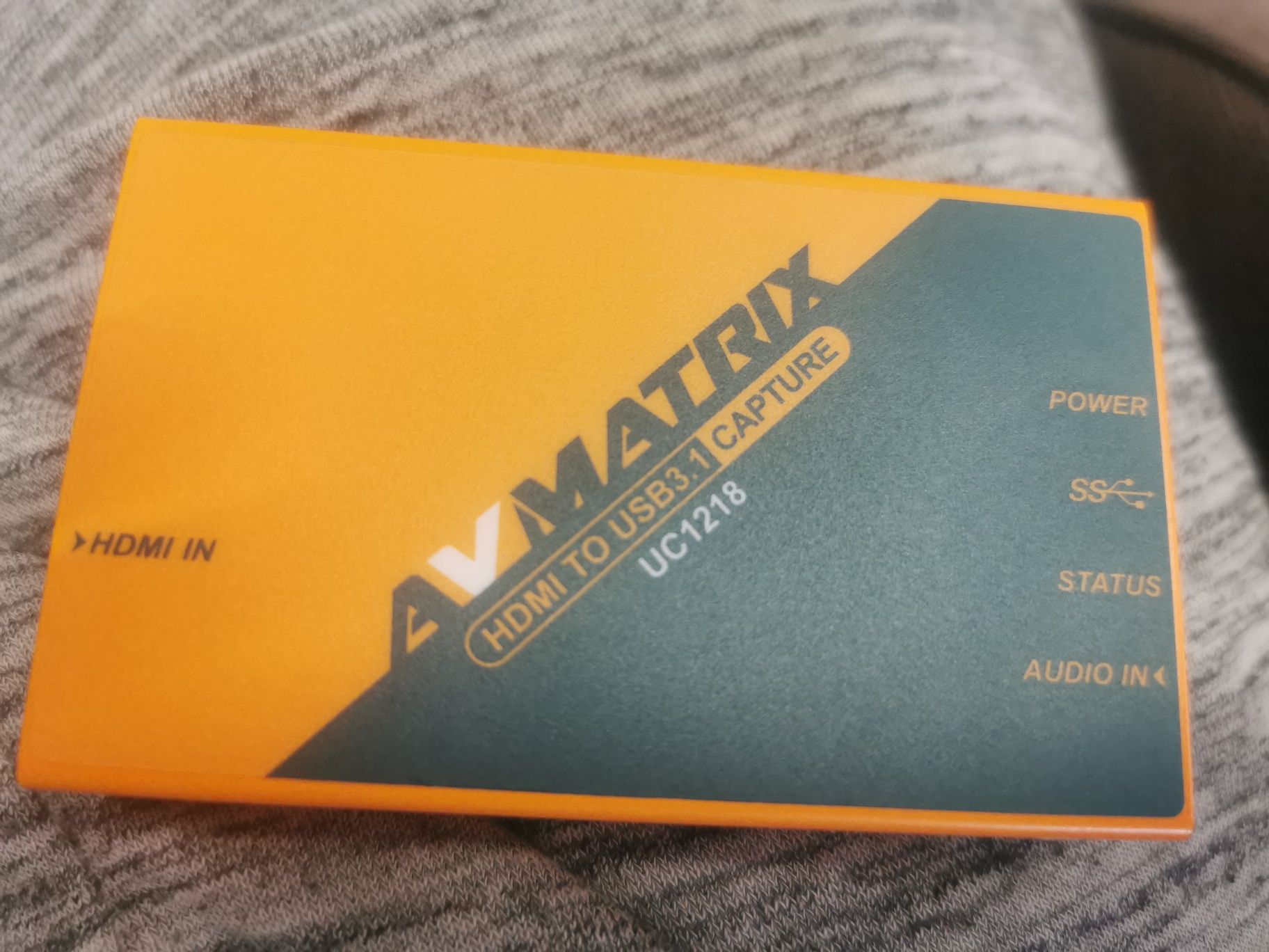 Avmatrix hdmi to usb 3.1 type (Uc1218)