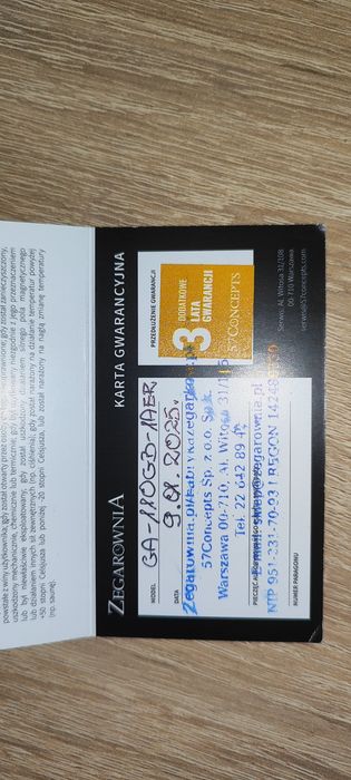 Orginalny Zegarek G-SHOCK