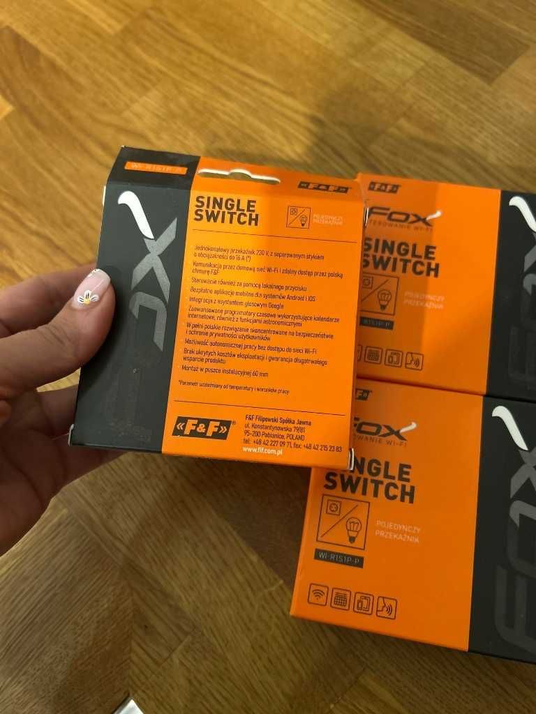 F&F single Switch sterownik Fox WI-R1S1P-P