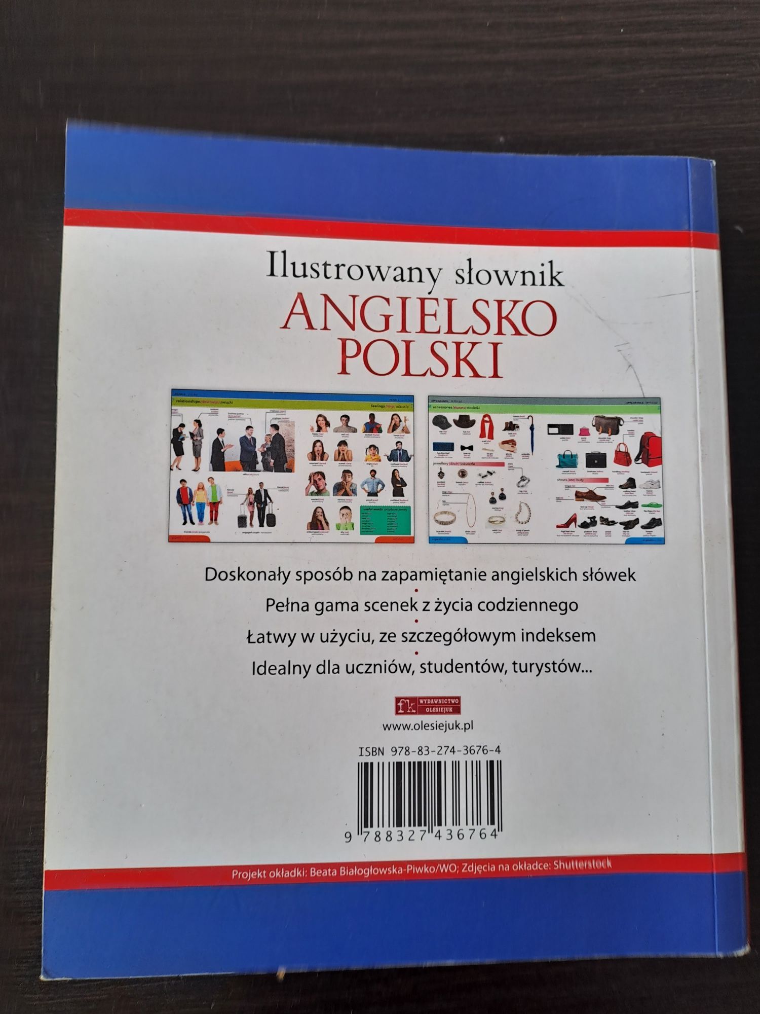 Ilustrowany słownik Angielsko Polski