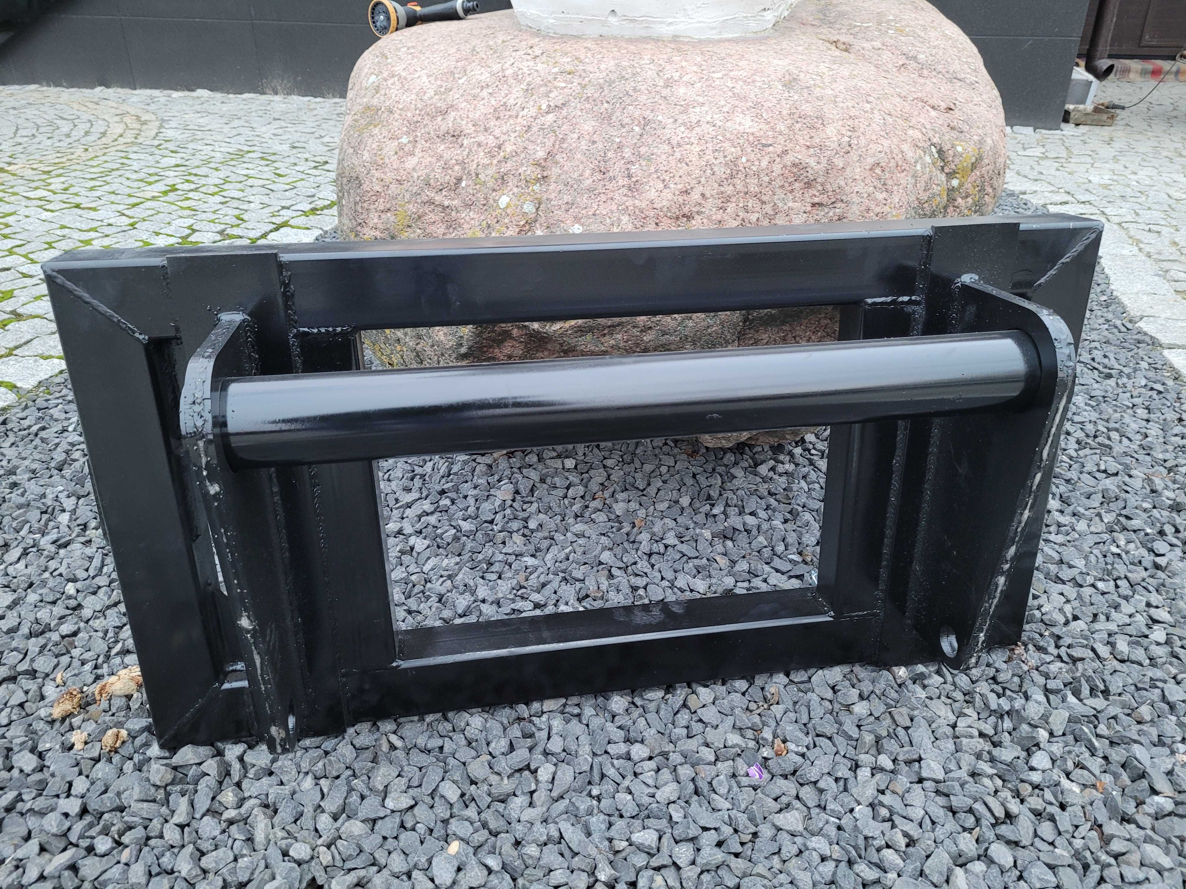 Adapter/ Przejściówka z ładowarki na Euro-ramkę JCB MANITOU MERLO CAT