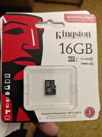 Микро сд, micro SD Kingston 16gb