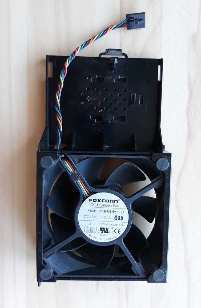 Dell Optiplex 780 miniwieża zespół wentylatora.