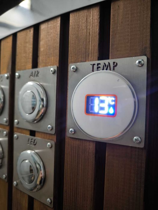 Balia ogrodowa gorąca beczka jacuzzi hydromasaż aeromasaż