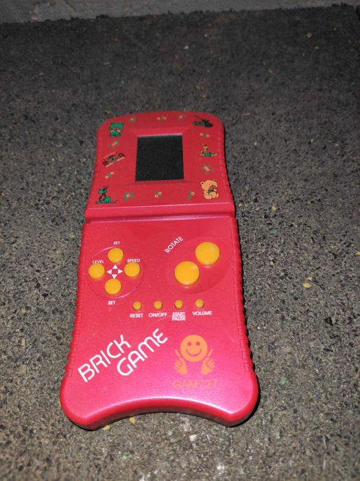 Konsola kieszonkowa retro tetris brick game gra elektroniczna