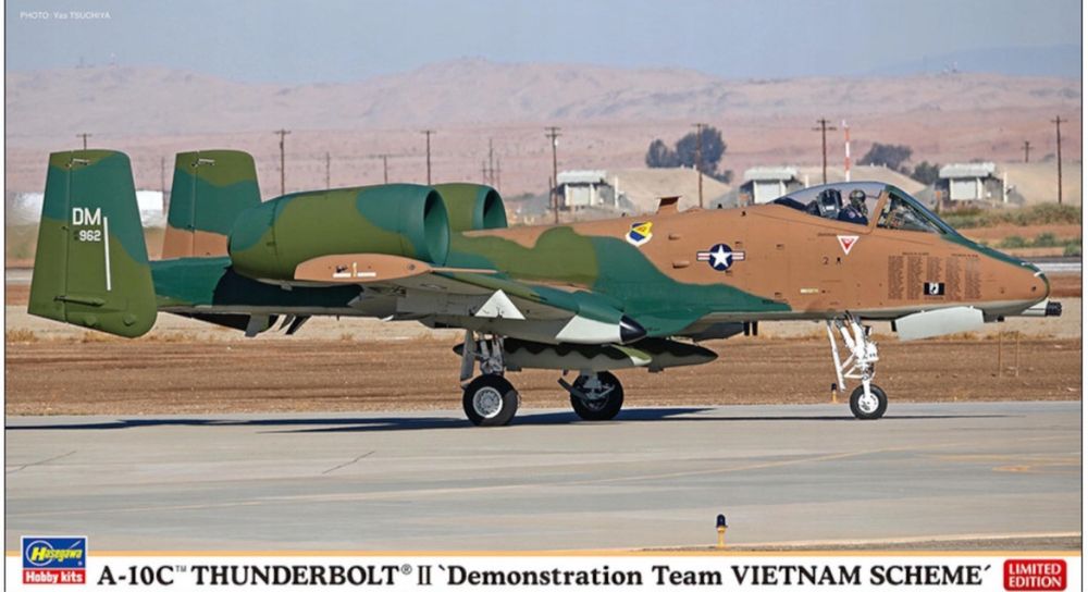 Hasegawa 02478 samolot A-10C Thunderbolt II model do sklejania