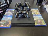 Ps4 slim 1GB dysk +2 pady
