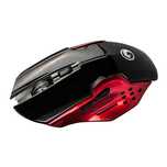 Marvo M416 - Mysz optyczna dla graczy 2400 DPI (czarny/czerwony) Marvo