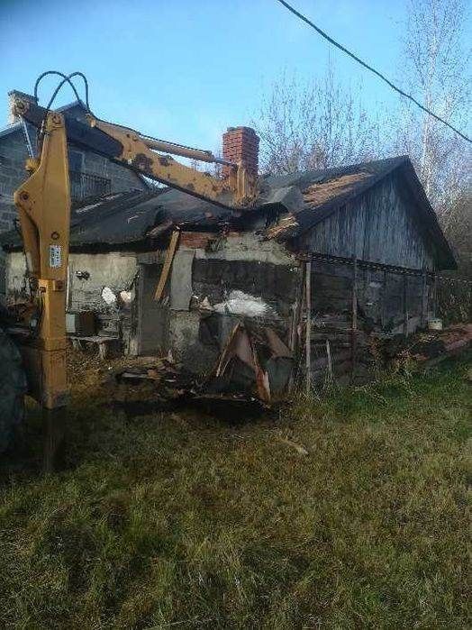 drogi dojazdowe wyburzenia rozbiórki transport maszyn wyrywanie karp