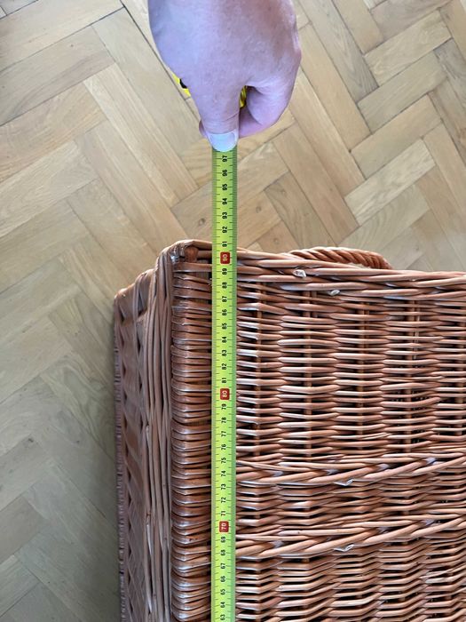 Kufer kosz wiklinowy duży stan idealny Poznań