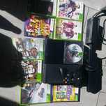Xbox 360+pad+kinect+9 gier