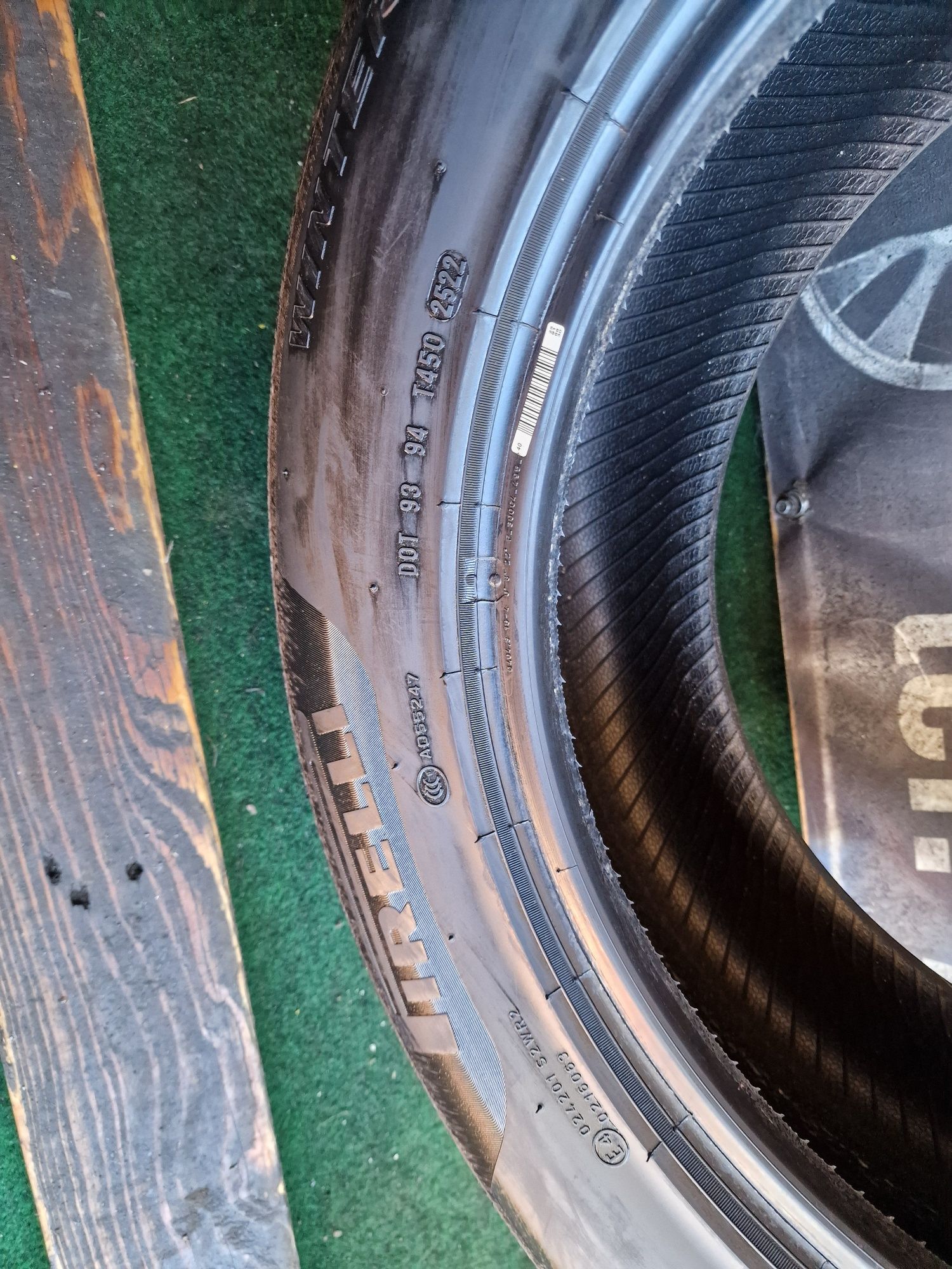 Opony zimowe 215/60/16 Pirelli i Bridgestone Komplet 7.8mm 2022rok