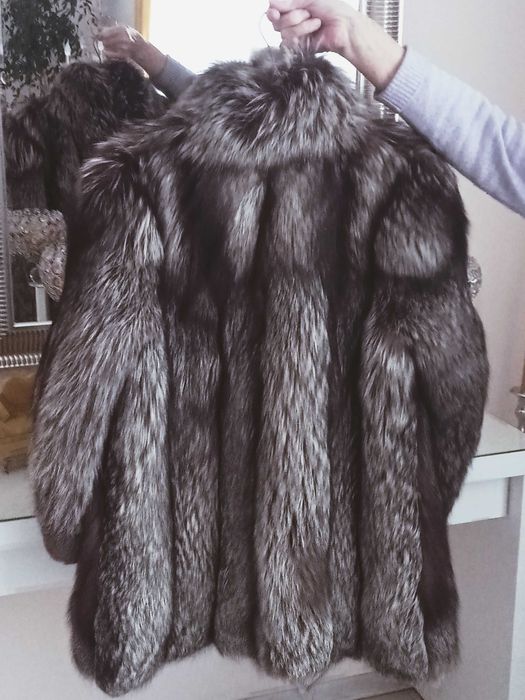 Futro z lisa srebrnego 3/4