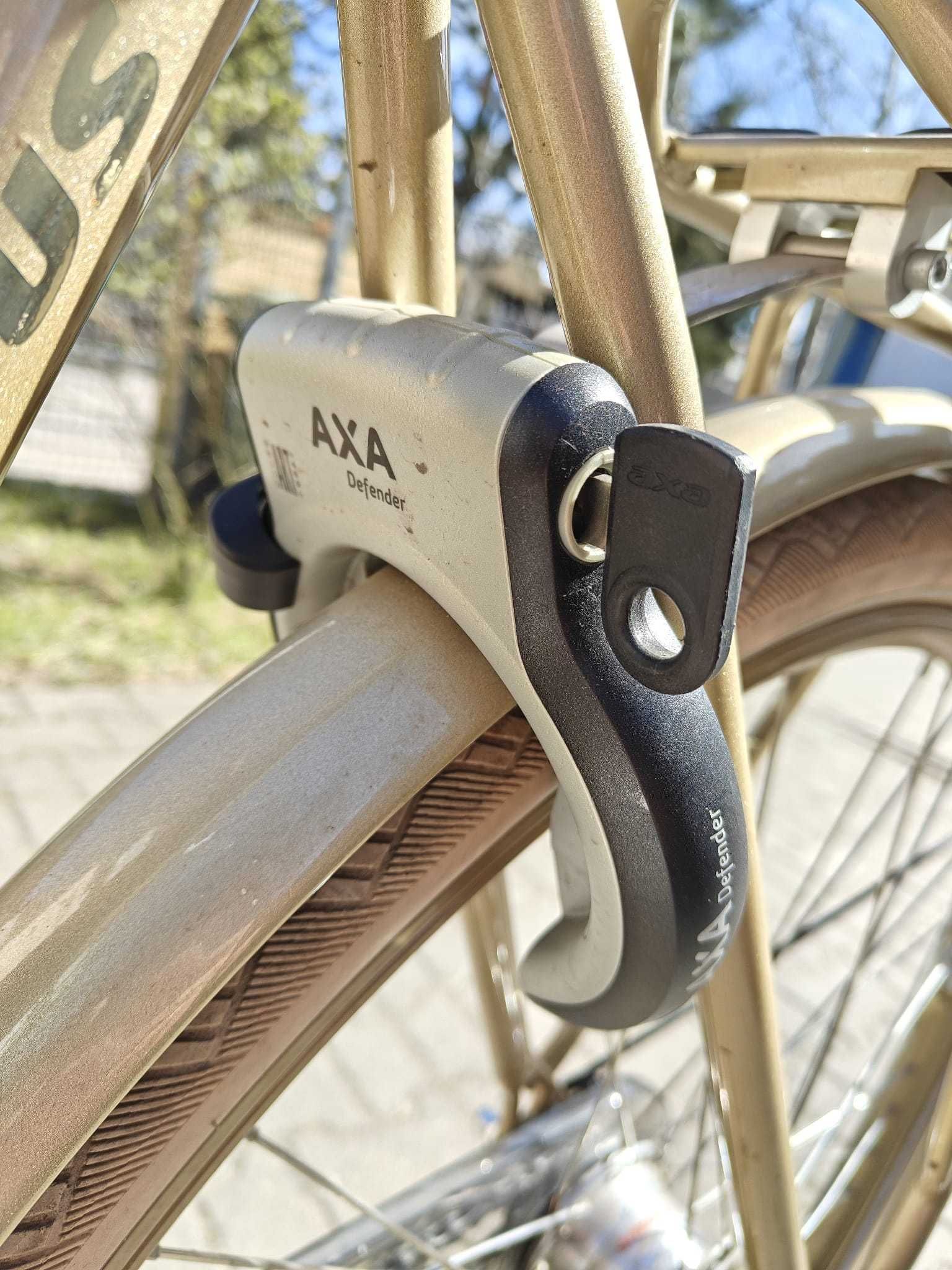 Rower miejski Batavus Diva rozmiar 56cm w jasnym słomkowym kolorze