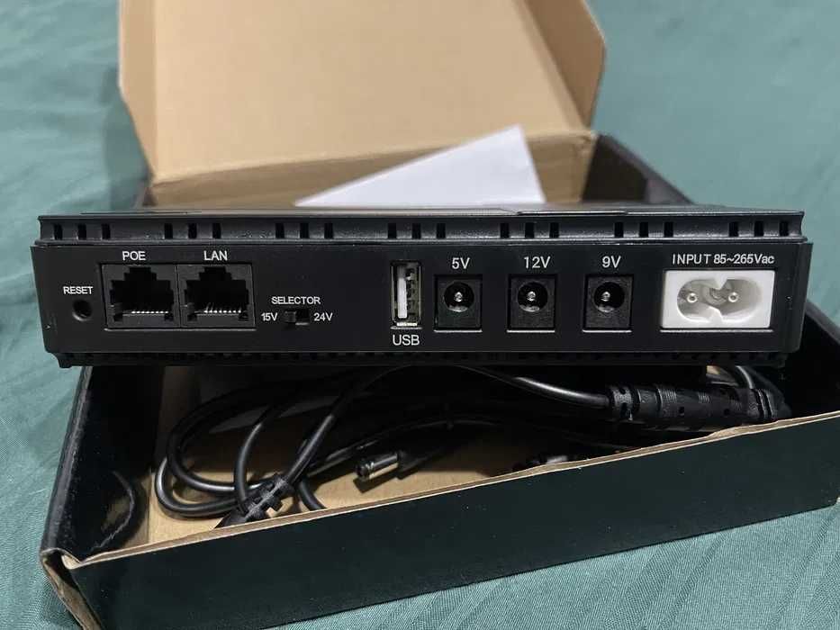 Міні UPS DC 1018P 10400 mAh (Для Роутера + Термінала)