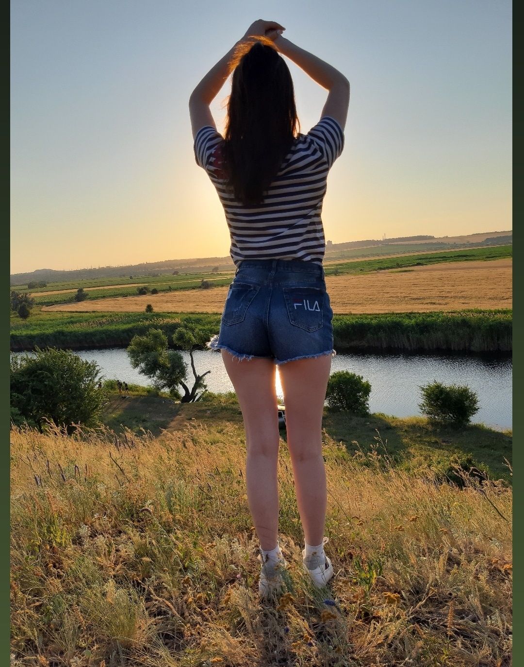 Джинсові шорти літні