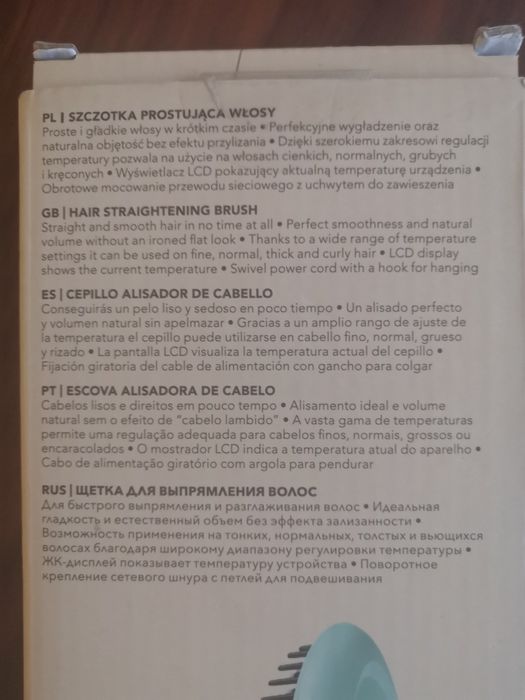 Szczotka prostującą Hoffen