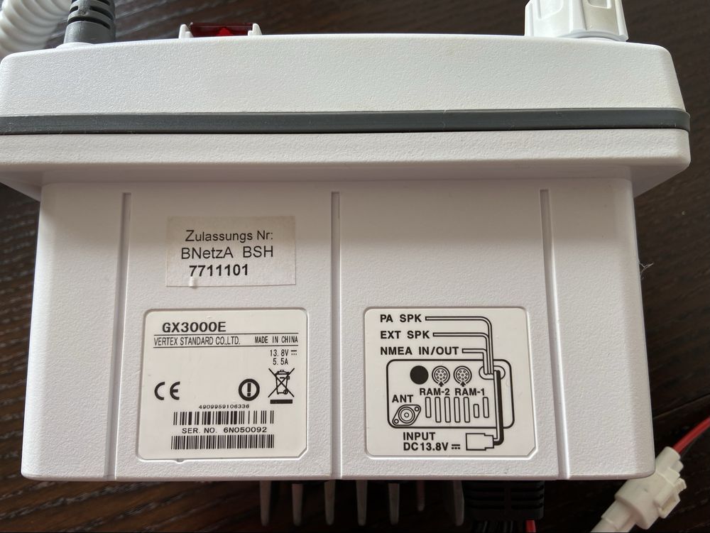 Radiotelefon Morski VHF DSC Standard Horizon GX3000E Matrix