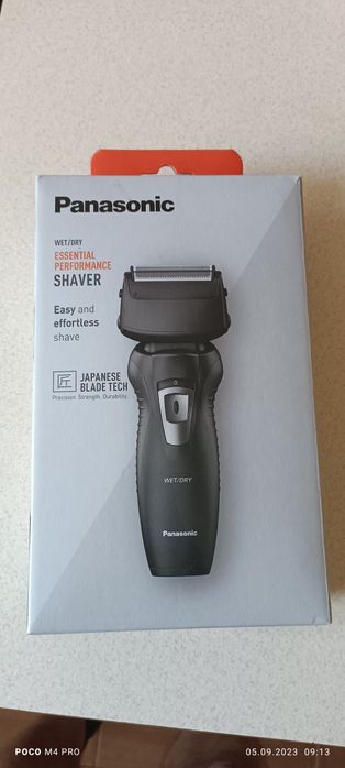Електро бритва безпровідна Panasonic ES-RW31-k