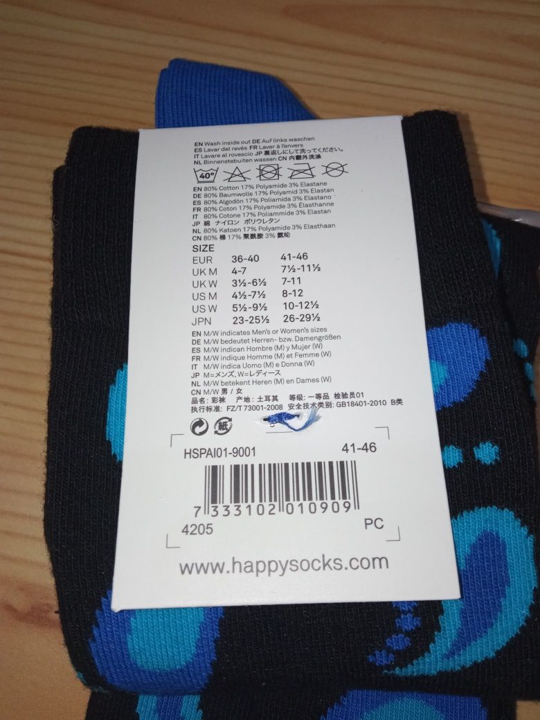 Skarpetki męskie Happy Socks rozm 41-46