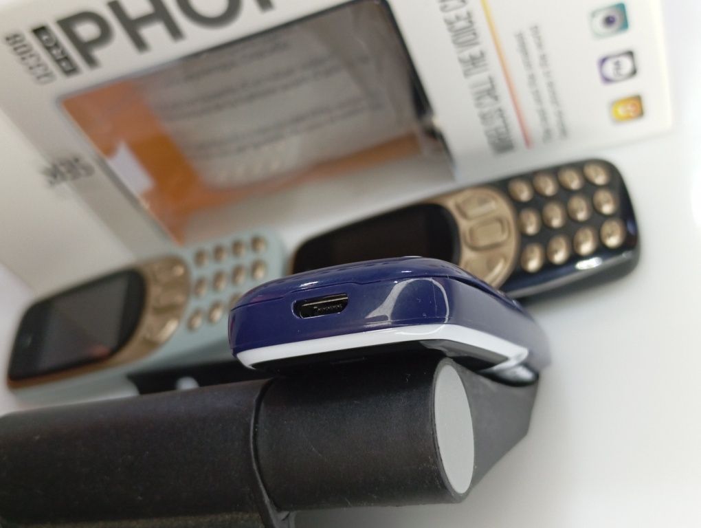 ‼️Кнопочный кнопочний МІНІ телефон на 3-Три сім карти Sim card Q3308‼️