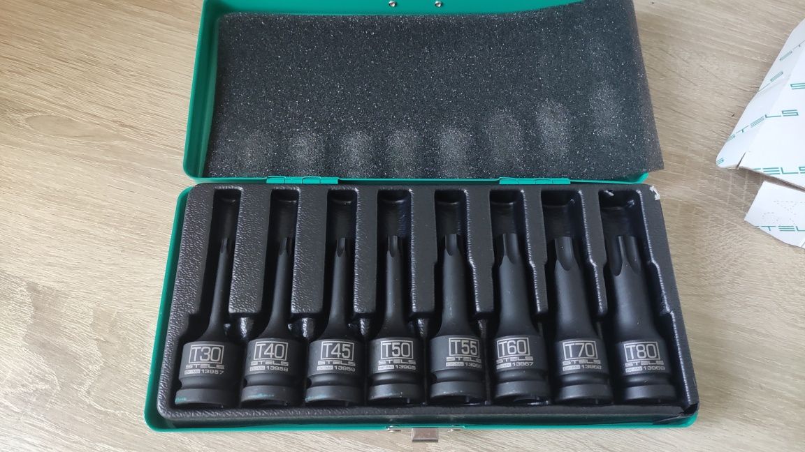 Набор торцевых головок STELS TORX 13999 1/2`` 8 шт