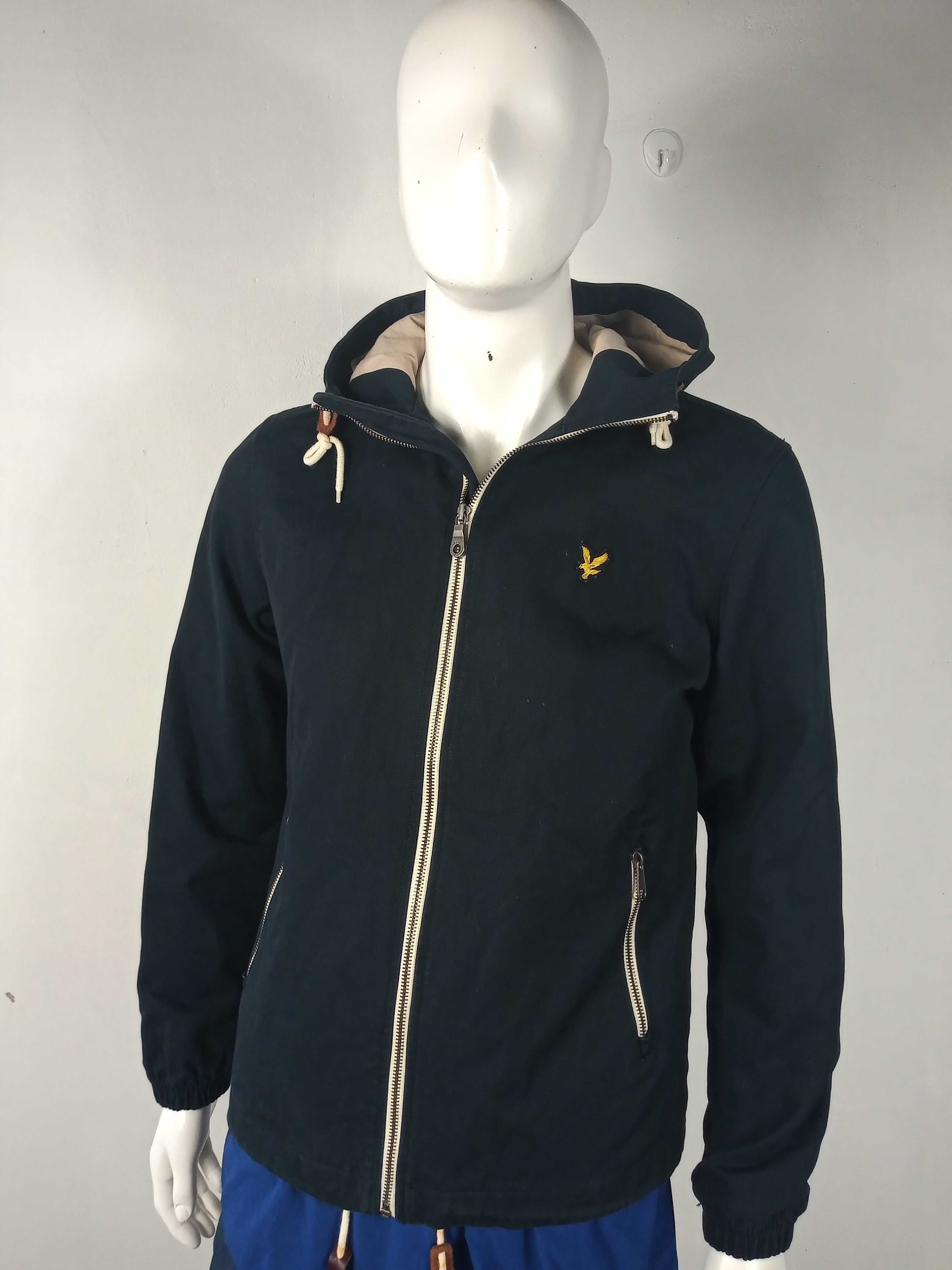 Lyle & Scott bawełniana kurtka szwedka haringtonka S