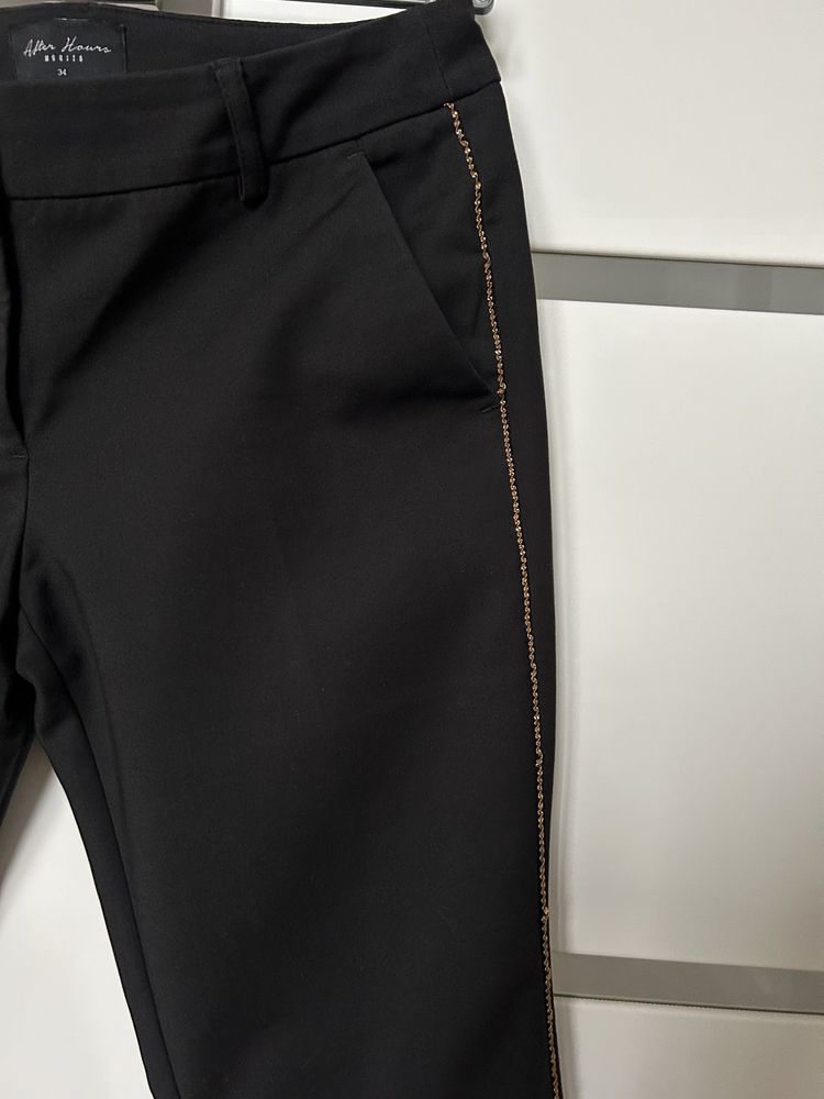 Eleganckie czarne spodnie Mohito 34
