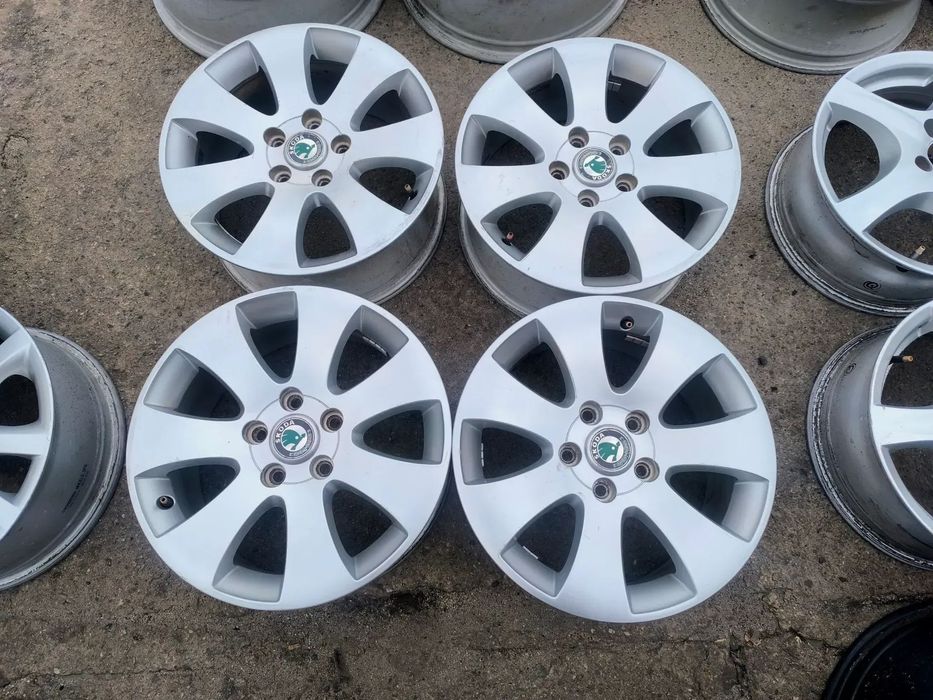 5x112 Felgi Aluminiowe Alufelgi 16 Koła SKODA SUPERB I II 2 3T0 YETI OCTAVIA II 2 III 3 Legnica ALU-RAD AUDI SEAT VW