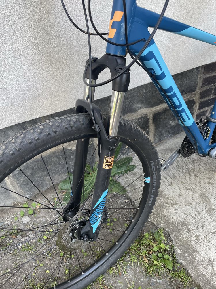 Rower Cube analog koła 29, rama 19/rock shox/shimano deore xt