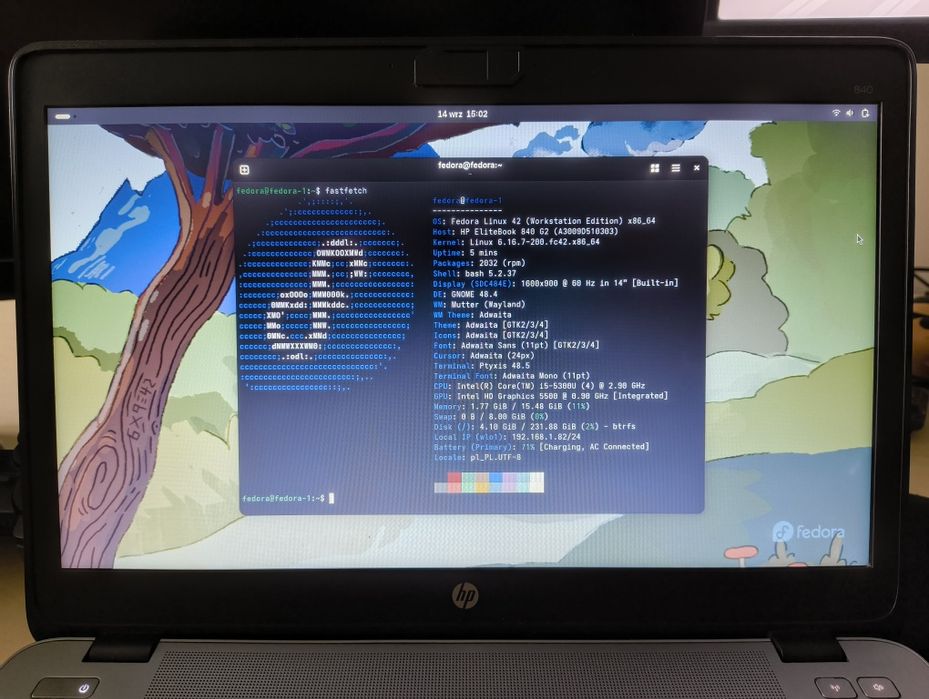 HP Elitebook 840 G2 - 16GB RAM - 256GB SSD