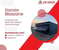 Garaże blaszane wzmacniane profilem, producent