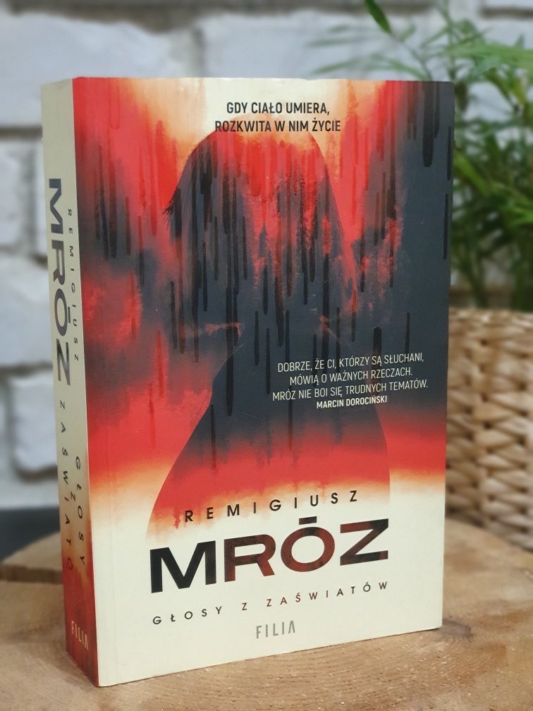 Książka Głosy z zaświatów Remigiusz Mróz / kryminał Seweryn Zaorski