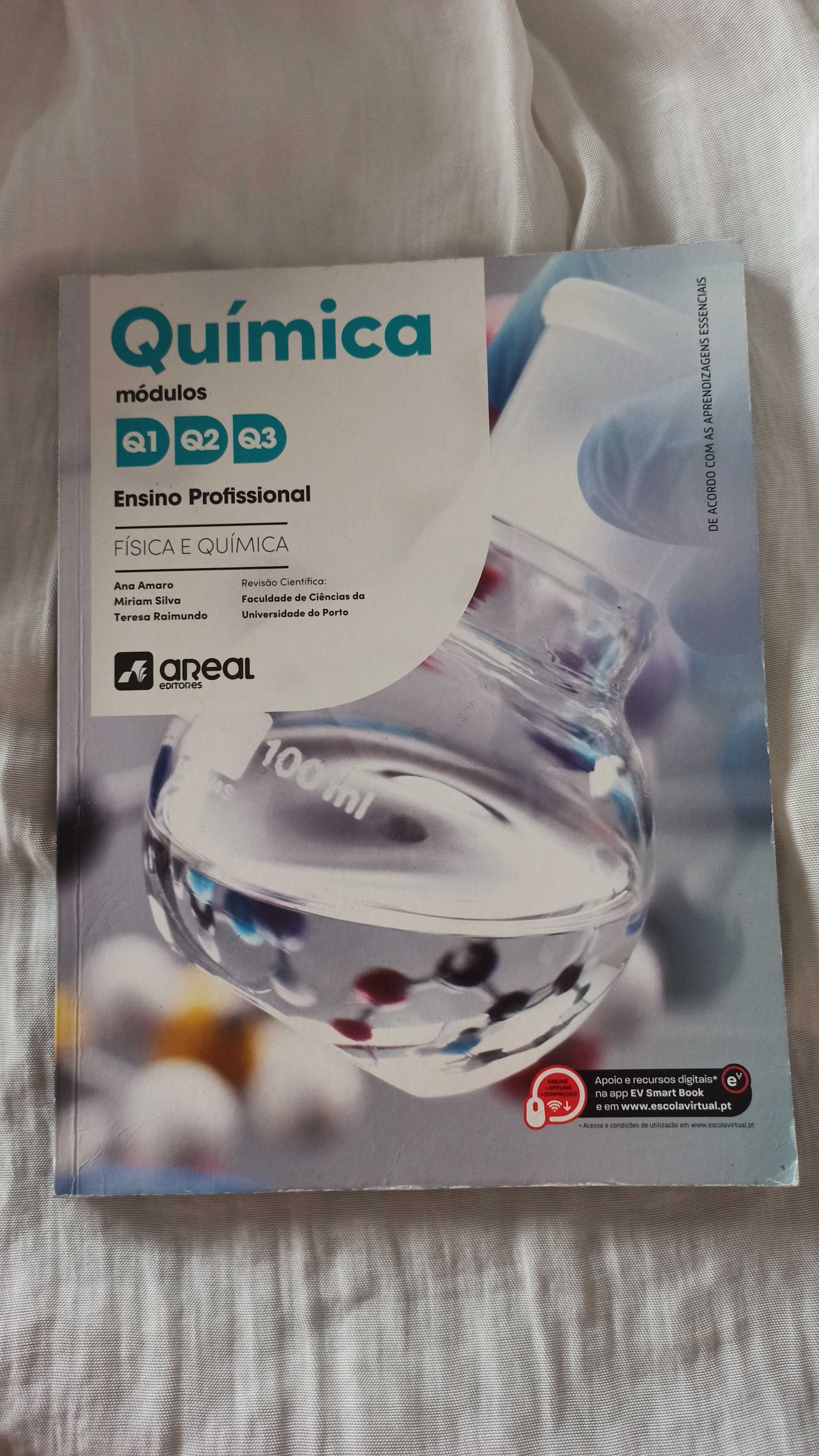 Química ensino profissional Q1/Q2/Q3
