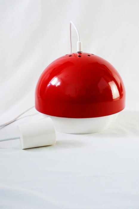 Lampa wisząca ZAOS ZR-8 żyrandol PRL Vintage po renowacji Rzadki model