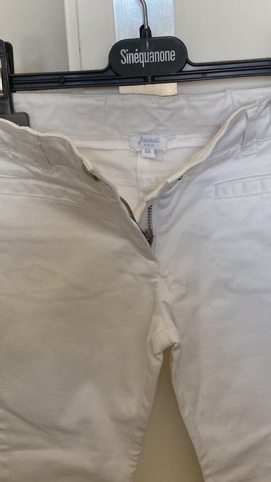 Calças Jacadi, brancas, 5 anos